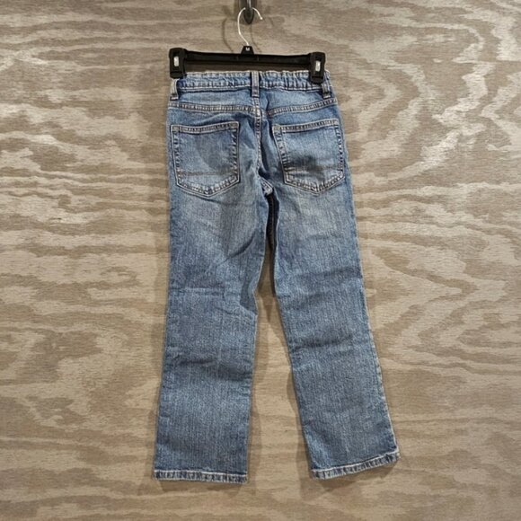 Cat & Jack Size 8 Kids Bootcut Stretch Blue Jeans - Picture 2 of 8